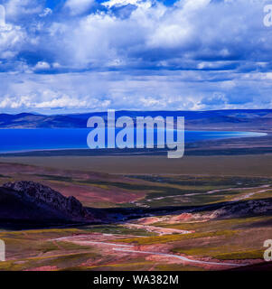 Lac Namtso cuo scenery Banque D'Images