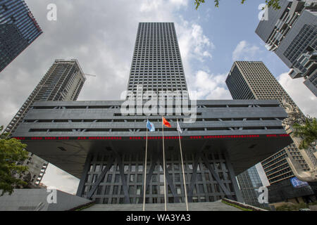 La bourse de Shenzhen Banque D'Images