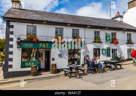 Village de cong dans Couny Mayo Irlande utilisé pour le tournage du film l'homme tranquille avec John Wayne et Maureen O'Hara Banque D'Images