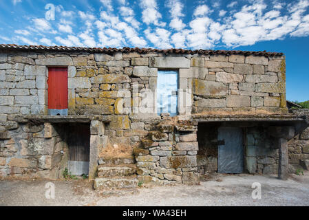 Vieux villages typiques en Galice, dans le nord de l'Espagne Banque D'Images