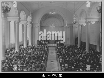Brick Presbyterian Church, 91e Rue et Park Avenue, New York City. Banque D'Images