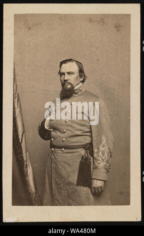 Le brigadier-général Roger W. Hanson du 2e Régiment d'infanterie du Kentucky en uniforme] Bendann / Galeries des Frères de la photographie, Balto 205. St Banque D'Images