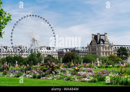 Jardin des Tuileries, Paris Banque D'Images