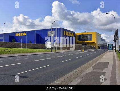 Le nouveau magasin IKEA à Sheffield Banque D'Images