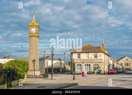 St Just est une ville et une paroisse civile dans le district de Penwith Cornwall, Angleterre, Royaume-Uni. Banque D'Images