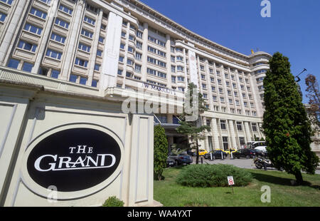 Bucarest, Roumanie - 13 août 2019 : JW Marriott Bucharest Grand Hôtel , à Bucarest, Roumanie. Banque D'Images