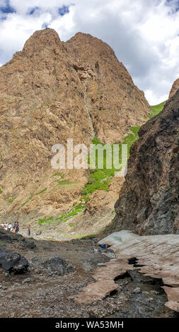 Yol Valley, dans le désert de Gobi, Mongolie Banque D'Images