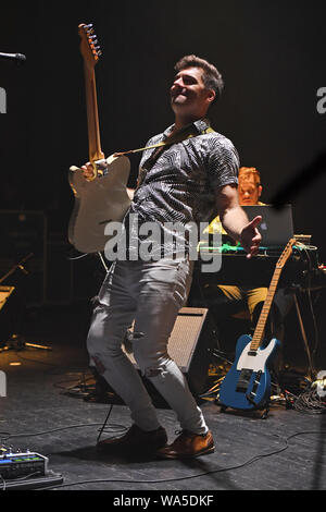 MIAMI BEACH, FL - le 16 août : Robby Hunter de ville magique Hippies effectue au Fillmore le 16 août 2019 à Miami Beach, Floride. Mpi04/MediaPunch Crédit Banque D'Images