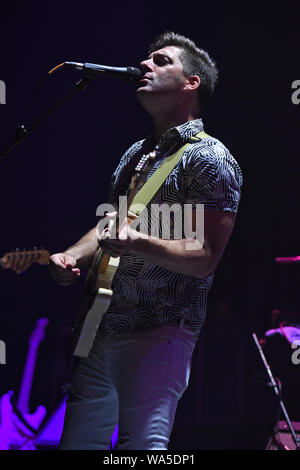 MIAMI BEACH, FL - le 16 août : Robby Hunter de ville magique Hippies effectue au Fillmore le 16 août 2019 à Miami Beach, Floride. Mpi04/MediaPunch Crédit Banque D'Images