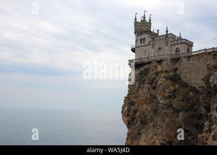 Swallow's Nest, construit en 1912 pour l'homme d'affaires Baron Pavel von Steingel Banque D'Images