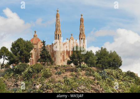 Santuario de Sta. Maria Magdalena à Novelda, Alicante Banque D'Images