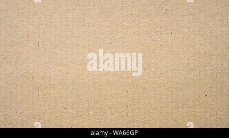 Panorama de papier kraft et la texture background with copy space Banque D'Images