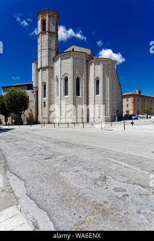 Chiesa di San Francesco (St. Francis Church), Gubbio, Ombrie, Italie Banque D'Images