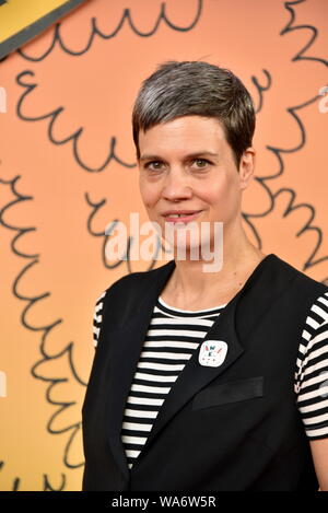 Cologne, Allemagne. 18 août 2019. L'illustrateur Daniela Kohl s'agit de la première du film ' ma vie de Lotta - Tous Bingo avec Flamingo ' dans la région de Cinedom Cologne . Le film commence sur 29.08.2019 dans les salles Photo : Horst Galuschka/dpa/Horst Galuschka Crédit photo : dpa dpa alliance/Alamy Live News Banque D'Images