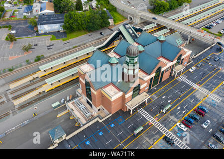 Albany/Rensselaer Amtrak Station, Rensselaer, NY, USA Banque D'Images