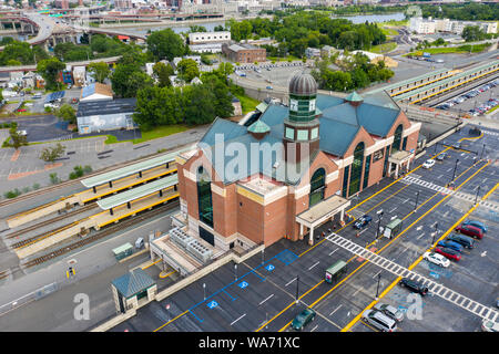 Albany/Rensselaer Amtrak Station, Rensselaer, NY, USA Banque D'Images