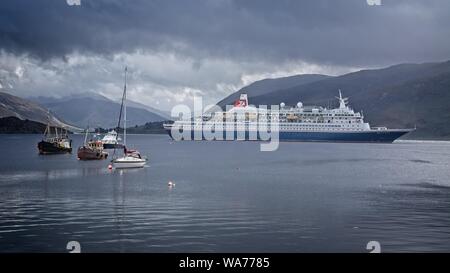 Black Watch de Fred Olsen Cruise Line, à Ullapool Banque D'Images