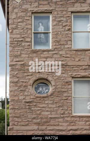 Un coin de l'Animas Museum, un musée d'histoire local exploité par la Société historique du comté de La Plata dans la ville 1904 Bâtiment scolaire, une structure de trois étages construit en grès en 1904-1905 dans ce qui était alors au-dessus de ce qui est de la ville d'Animas maintenant Durango, le siège de La Plata County dans le sud du Colorado Banque D'Images