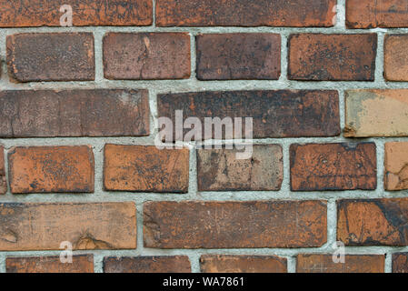 Vieux mur de briques texture fond obsolètes Banque D'Images