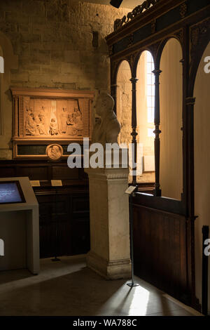 Coin tranquille dans le jardin Museum, Londres Banque D'Images