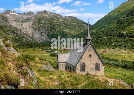 Gletsch, Valais, Suisse, Europe Banque D'Images