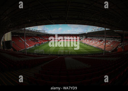 18 août 2019 , Bramall Lane, Sheffield, Angleterre, Premier League, Sheffield United vs Crystal Palace ; une vue générale de Bramall Lane Crédit : Mark Cosgrove/News Images images Ligue de football anglais sont soumis à licence DataCo Banque D'Images