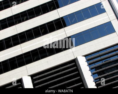 Abstraite de grande hauteur des bâtiments de la ville Banque D'Images