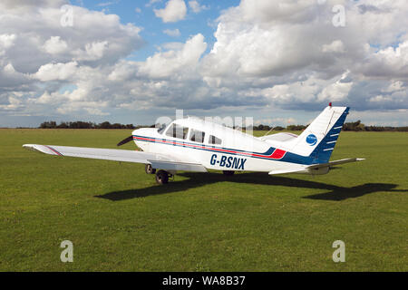 Piper PA-28-180 Archer light aircraft Banque D'Images