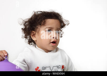 Close up of a Boy Banque D'Images