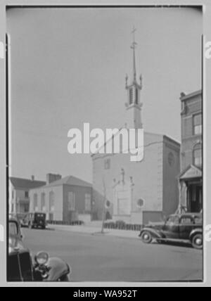 Chapelle de saint Thomas More, 268 rue Park, New Haven, Connecticut. Banque D'Images
