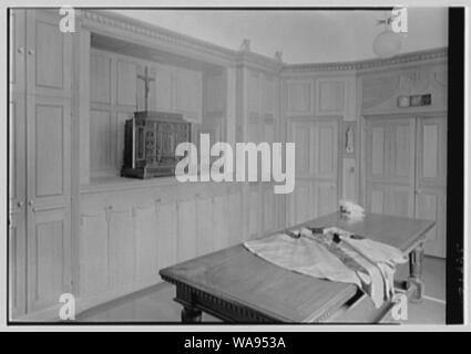 Chapelle de saint Thomas More, 268 rue Park, New Haven, Connecticut. Banque D'Images