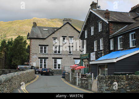 UK Shap Cumbrie. Lake District Cumbria. Shap sur la rive d'Ullswater UK. Banque D'Images