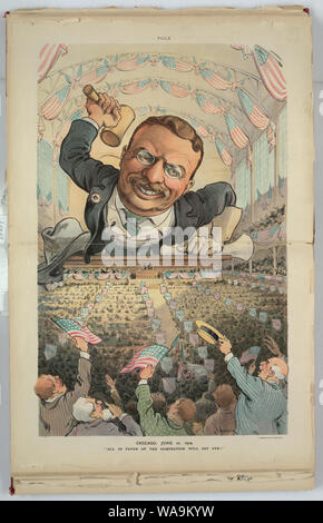 Chicago, 21 juin 1904 - tous en faveur de la nomination va dire oui ! / Keppler. Banque D'Images