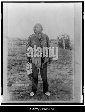 Le chef Red Cloud - âge 77 - Sioux / par J.H. Bratley. Banque D'Images