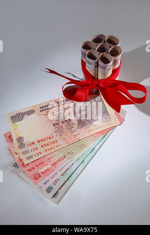 Don d’argent Banque D'Images