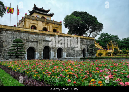 La Citadelle impériale de Thang Long à Hanoi, Vietnam. Banque D'Images