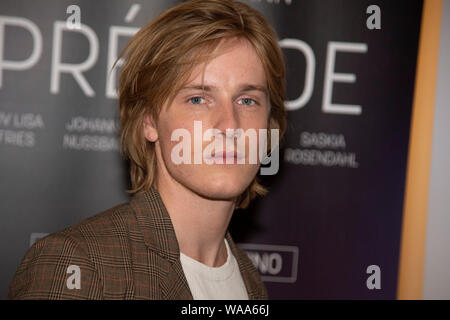 Cologne, Allemagne. Août 16, 2019. Louis HOFMANN, l'Allemagne, acteur, joue le rôle de David, tapis rouge, Tapis Rouge Show, l'arrivée, l'arrivée, le film premiere prélude à Koeln, 09.10.2018. Utilisation dans le monde entier | Credit : dpa/Alamy Live News Banque D'Images