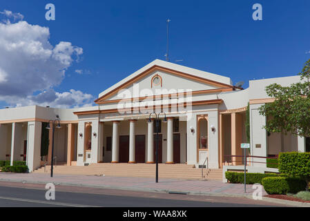 Moree War Memorial Hall (1921) de style néo-classique académique guerre Moree Australie Nouvelle Galles du Sud Banque D'Images