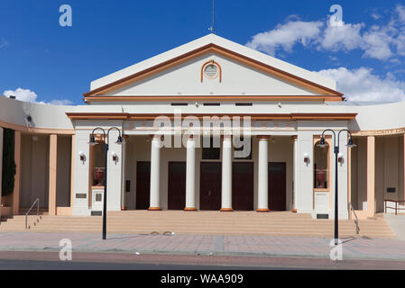 Moree War Memorial Hall (1921) de style néo-classique académique guerre Moree Australie Nouvelle Galles du Sud Banque D'Images