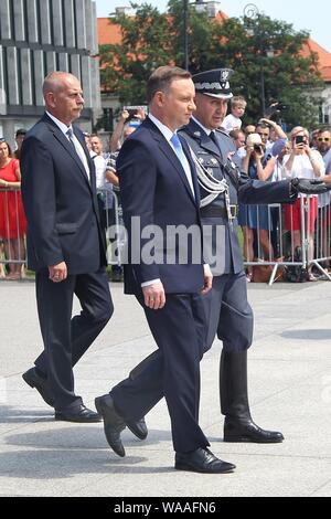 29 juin 2018, Varsovie, Pologne. Sur la photo : le président de la Pologne Andrzej Duda Banque D'Images