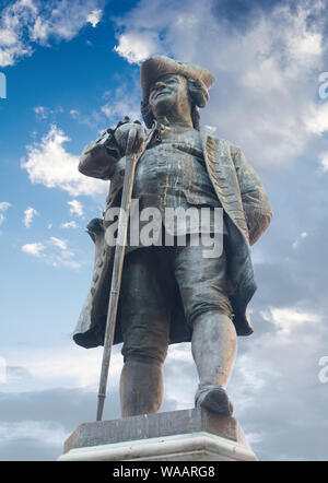 Venise, Italie - 30 Sep 2018 : Monument de Carlo Goldoni à Venise, Italie Banque D'Images