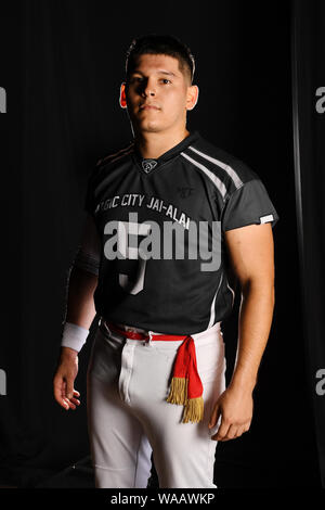 Miami, FL, USA. Août 16, 2019. La ville magique de l'équipe au portrait Jai-Alai Magic City Casino le 16 août 2019 à Miami, en Floride. Credit : Mpi04/media/Alamy Punch Live News Banque D'Images