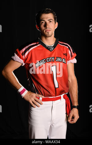 Miami, FL, USA. Août 16, 2019. La ville magique de l'équipe au portrait Jai-Alai Magic City Casino le 16 août 2019 à Miami, en Floride. Credit : Mpi04/media/Alamy Punch Live News Banque D'Images