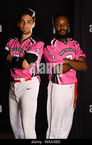 MIAMI, FLORIDE - le 16 août : Magic City portrait à l'équipe de Jai-Alai Magic City Casino le 16 août 2019 à Miami, en Floride. Credit : mpi04/MediaPunch Banque D'Images