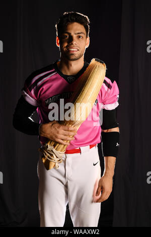 MIAMI, FLORIDE - le 16 août : Magic City portrait à l'équipe de Jai-Alai Magic City Casino le 16 août 2019 à Miami, en Floride. Credit : mpi04/MediaPunch Banque D'Images