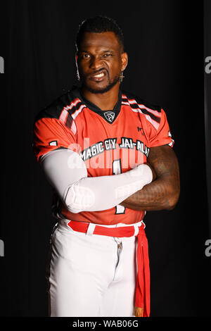 Miami, FL, USA. Août 16, 2019. La ville magique de l'équipe au portrait Jai-Alai Magic City Casino le 16 août 2019 à Miami, en Floride. Credit : Mpi04/media/Alamy Punch Live News Banque D'Images