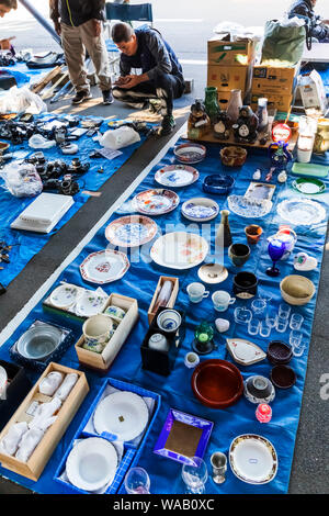 Le Japon, Honshu, Tokyo, Shinagawa, l'hippodrome d'OHI, marché aux puces, 30076469 Banque D'Images