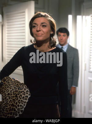 Anne Bancroft, Dustin Hoffman, 'The Graduate' (1967) United Artists référence du dossier # 33848-252THA Banque D'Images