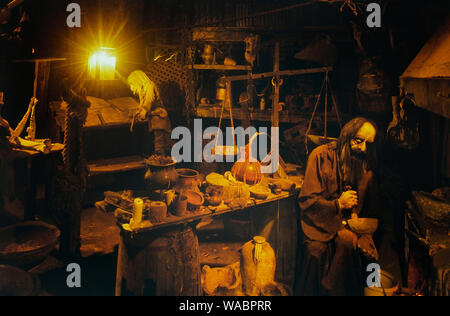 L'original London Dungeon, Tooley Street, Londres, Angleterre, Royaume-Uni. Circa 1980 Banque D'Images