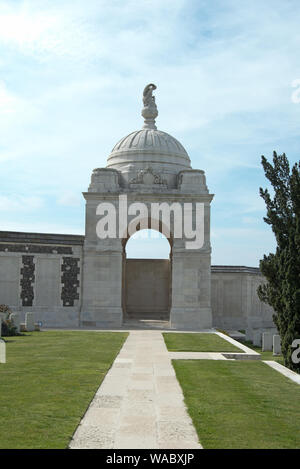 Cimetière de Tyne Cot, Ypres, Belgique Banque D'Images